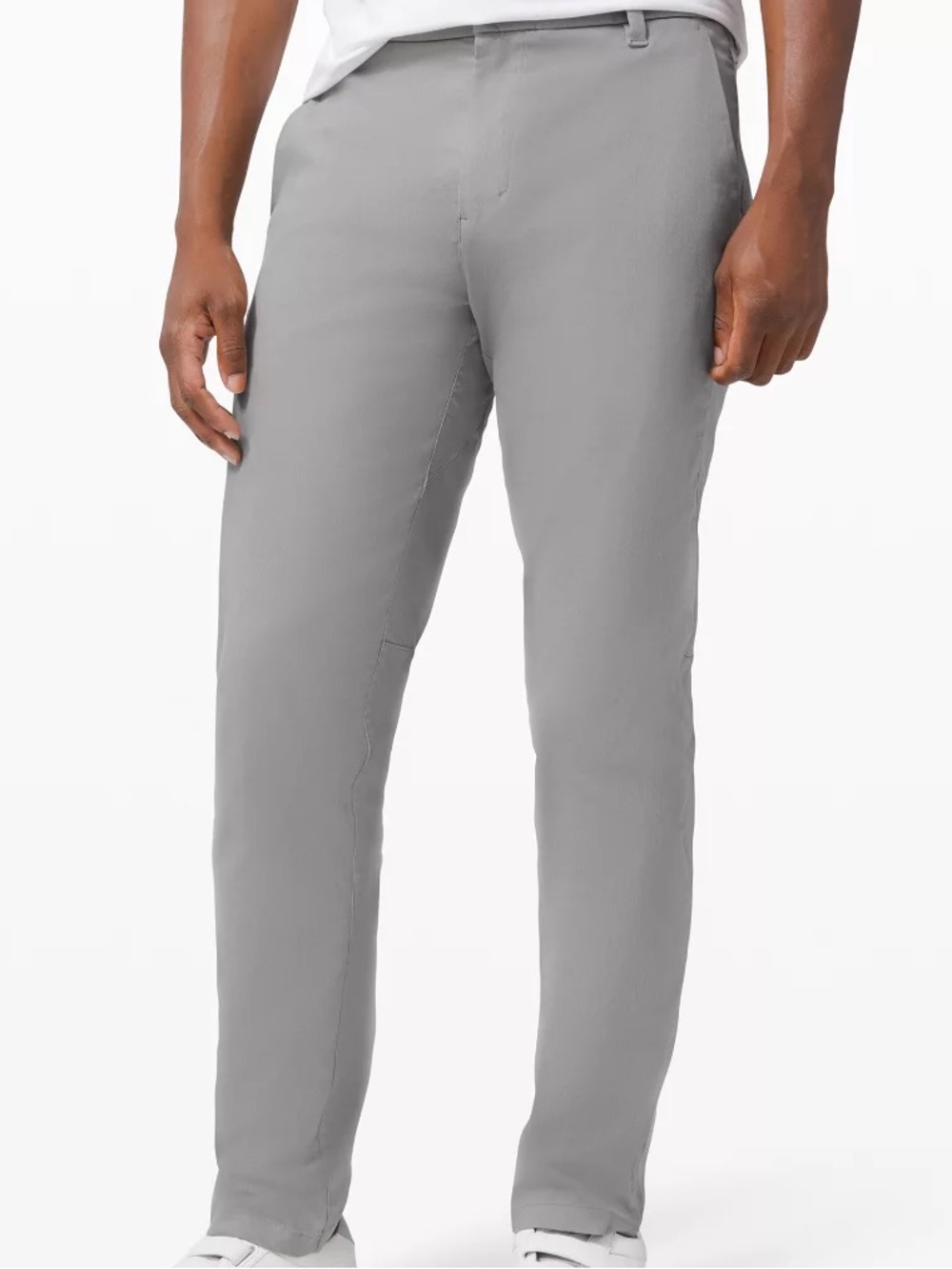 Lululemon Grey Commission Pant khaki chino 36x34